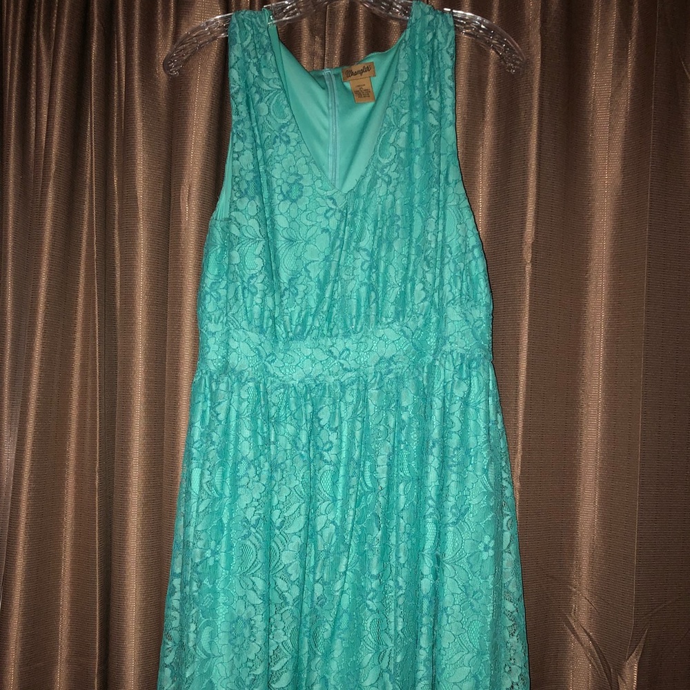 Wrangler Teal Dress w/belt